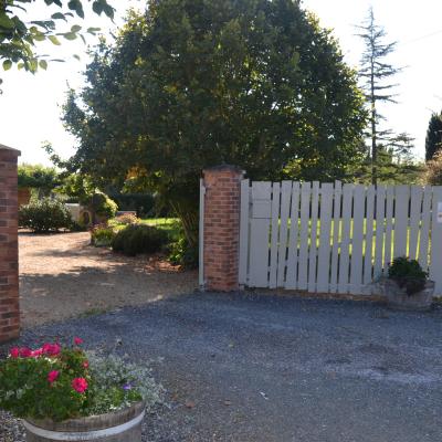 l'entrée du gîte